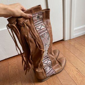 Howsty Boots from Anthropologie Knee High